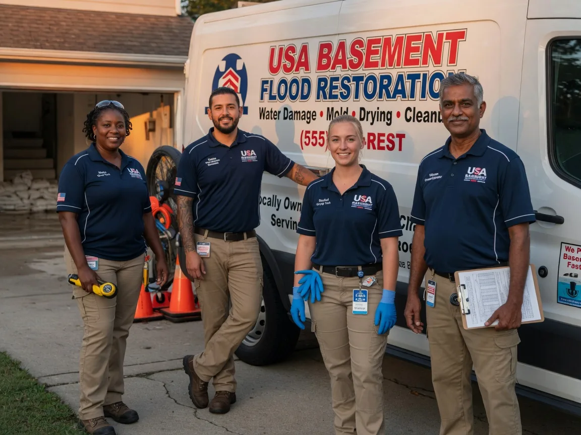 Basement Flood Cleanup company in Christine, TX
