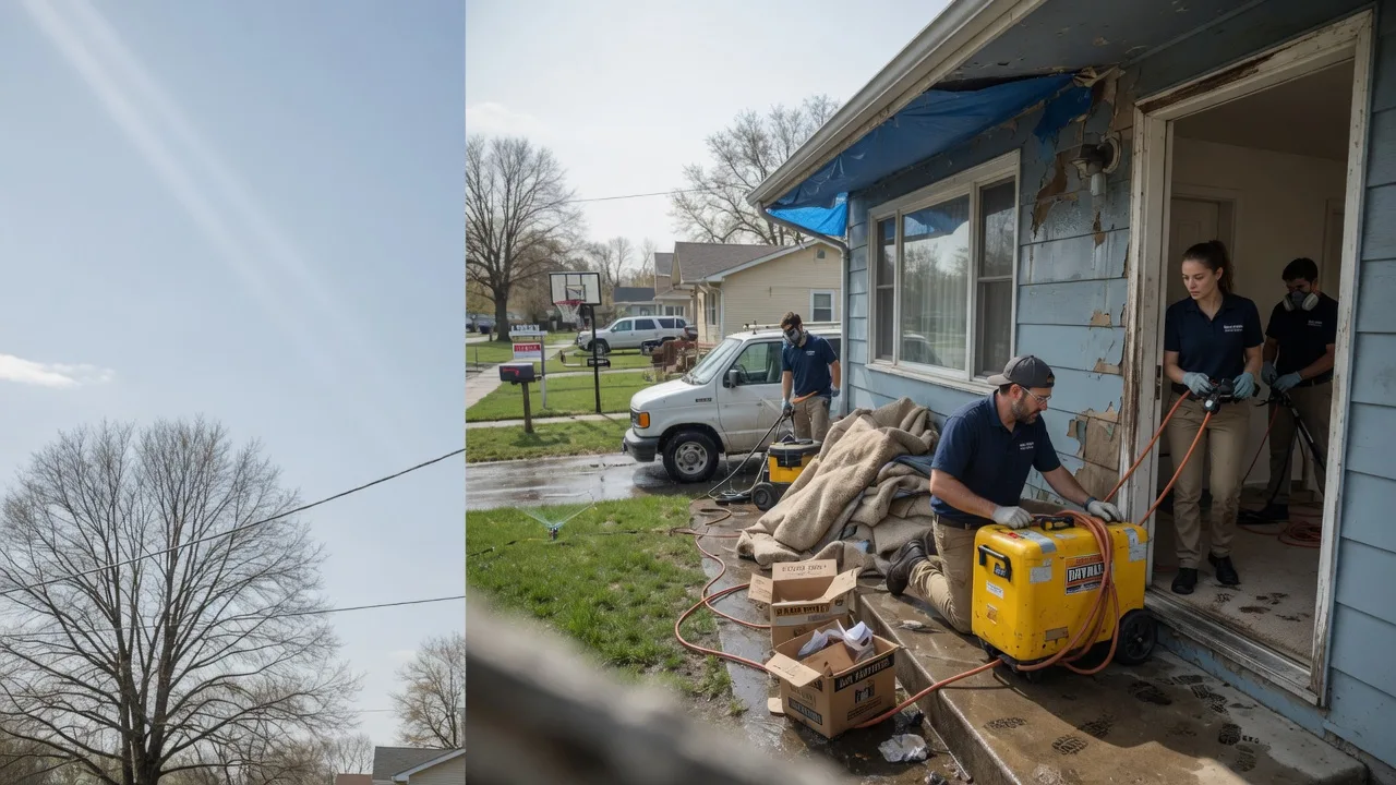 Basement Flood Cleanup in Christine, TX near me